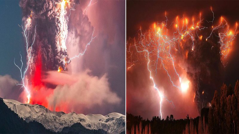 Fiery Fury: Chile’s Puyehue Volcano Erupts