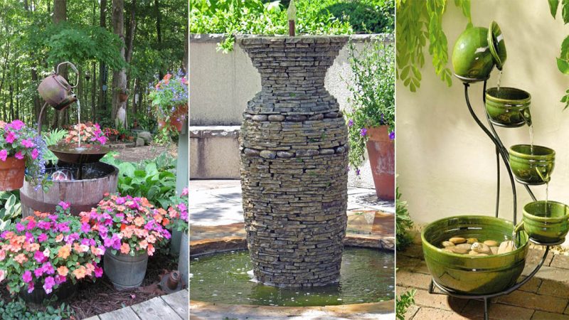 Wonderful Garden Fountains That Will Take Your Breath ‎