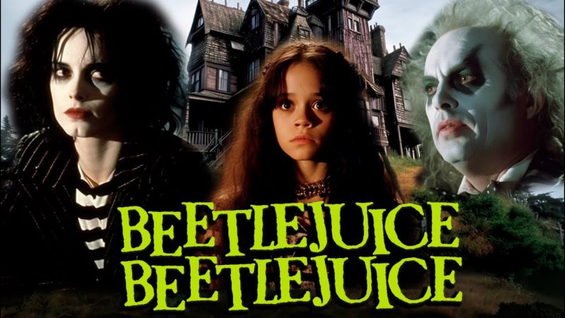 “Beetlejuice Beetlejuice” (2024) – The Return of a Ghostly Legend